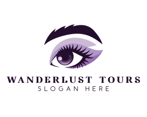 Woman Eye Beauty logo design