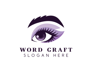 Woman Eye Beauty logo design