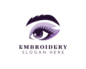 Woman Eye Beauty logo design