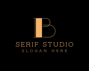 Serif - Elegant Minimalist Hotel logo design