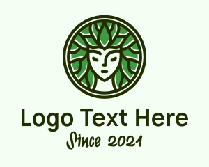 Lady - Organic Beauty Lady logo design
