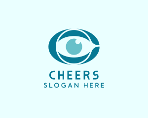 Eye Clinic Letter O Logo