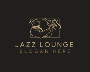 Jazz - Saxophone Jazz Musician logo design