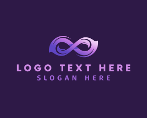 Purple - Business Startup Loop logo design