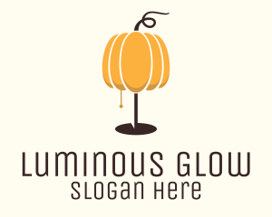Illumination - Pumpkin Light Lampshade logo design