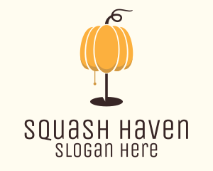Squash - Pumpkin Light Lampshade logo design