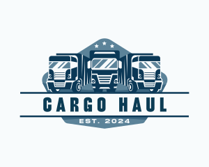 Truck Fleet Logistics logo design