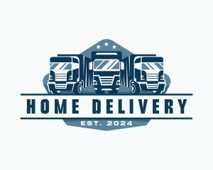 Truck Fleet Logistics logo design