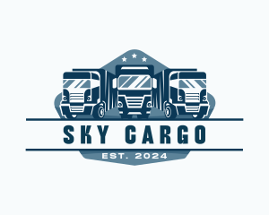 Truck Fleet Logistics logo design