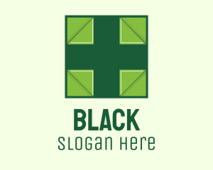 Green Medical Cross logo design