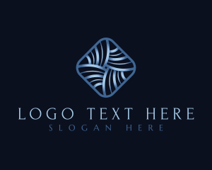 Business Elegant Wave logo design