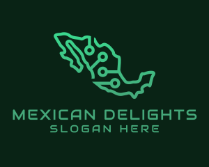 Mexico IT Tech logo design