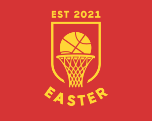 Basketball Hoop Ring logo design