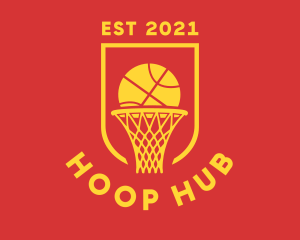 Hoop - Basketball Hoop Ring logo design