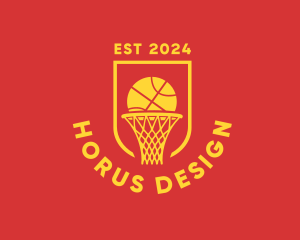 Basketball Hoop Ring logo design