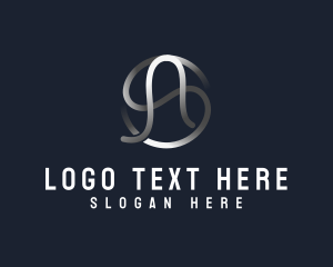 Grayscale - Startup Apparel Letter A logo design