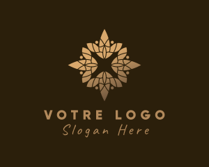 Gold Luxury Lantern Logo