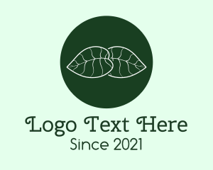 Bush - Green Botanical Leaf logo design