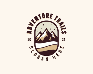 Peak Summit Hiking logo design