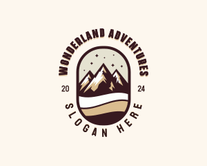 Peak Summit Hiking logo design