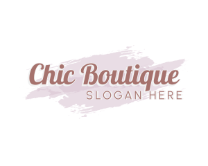 Chic - Simple Chic Wordmark logo design
