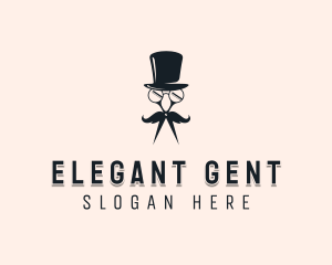 Gentleman Barber Grooming logo design