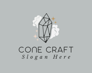 Diamond Crystal Stars logo design