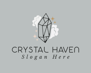 Diamond Crystal Stars logo design