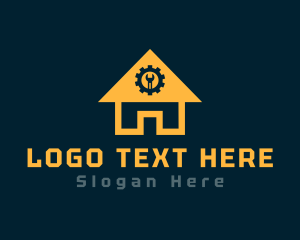 Service - House Roof Builder logo design