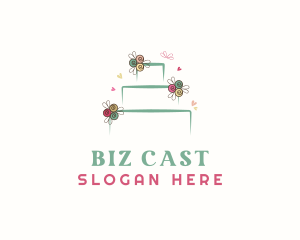 Wedding Cake Pastry Logo