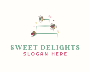 Wedding Cake Pastry logo design