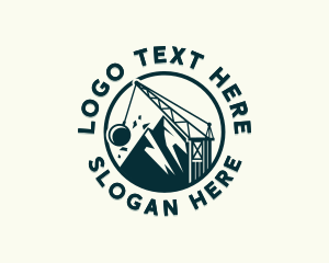 Contractor - Construction Mining Quarry logo design