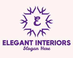 Elegant Star Lettermark  logo design