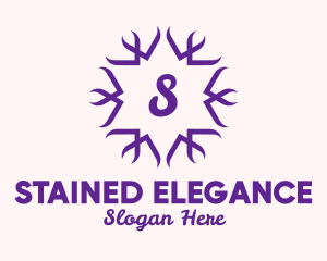 Elegant Star Lettermark  logo design