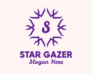 Elegant Star Lettermark  logo design