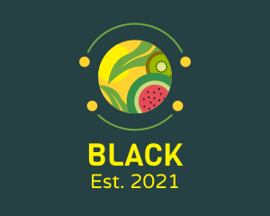 Healthy Fruit Food logo design