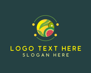 Juice Bar - Healthy Fruit Food logo design