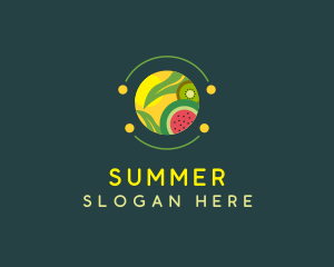 Healthy Fruit Food logo design