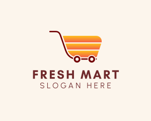 Grocery - Market Grocery Cart logo design