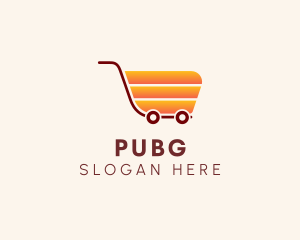 Retail - Market Grocery Cart logo design