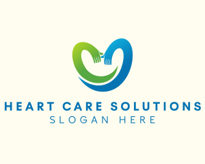 Hand Heart Foundation logo design