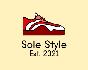 Shoe - Fashion Sneaker Shoe logo design