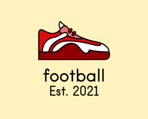 Canvas Shoe - Fashion Sneaker Shoe logo design