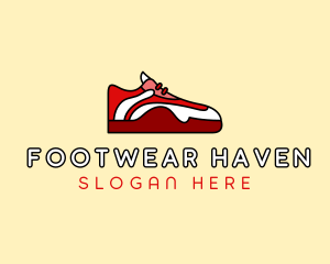 Fashion Sneaker Shoe  logo design