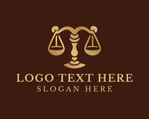 Attorney - Lawyer Legal Scale logo design