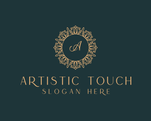 Floral Luxury Ornament logo design