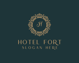 Floral Luxury Ornament logo design