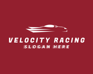 Fast Racing Car Automobile logo design