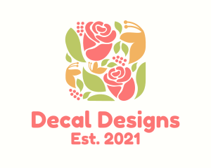 Rose Pattern Design  logo design