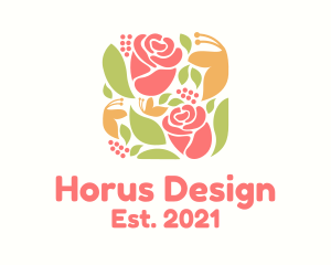 Rose Pattern Design  logo design